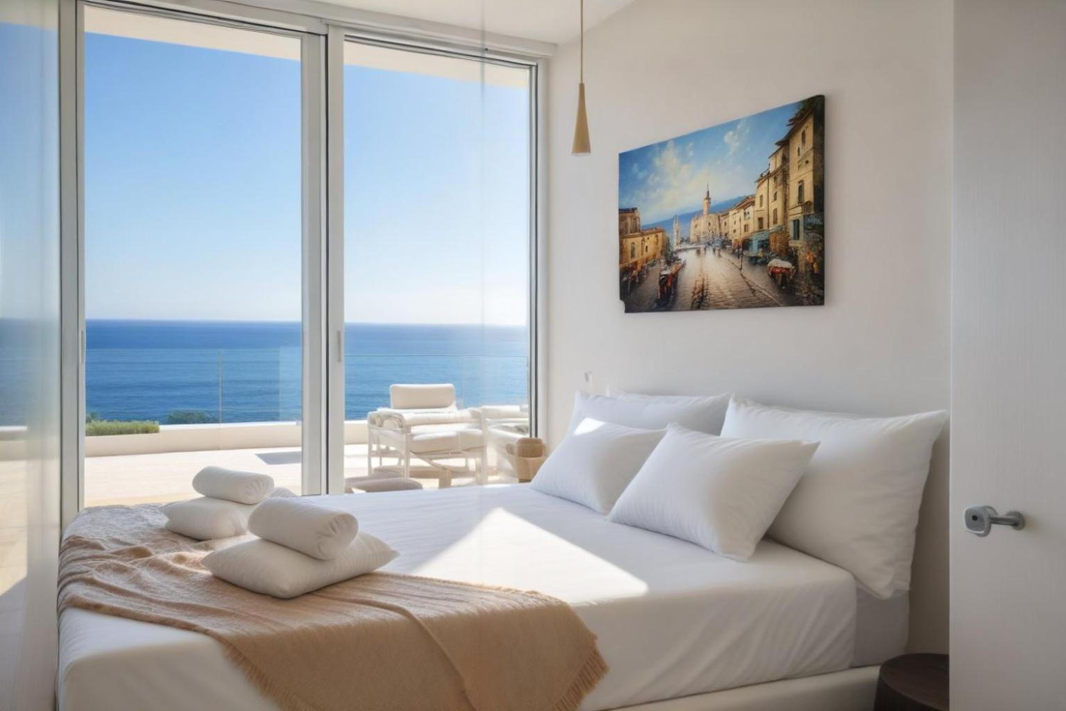 Seaview Luxury Villa Jacuzzi & Pool! 2 Min Beach بروتاراس المظهر الخارجي الصورة