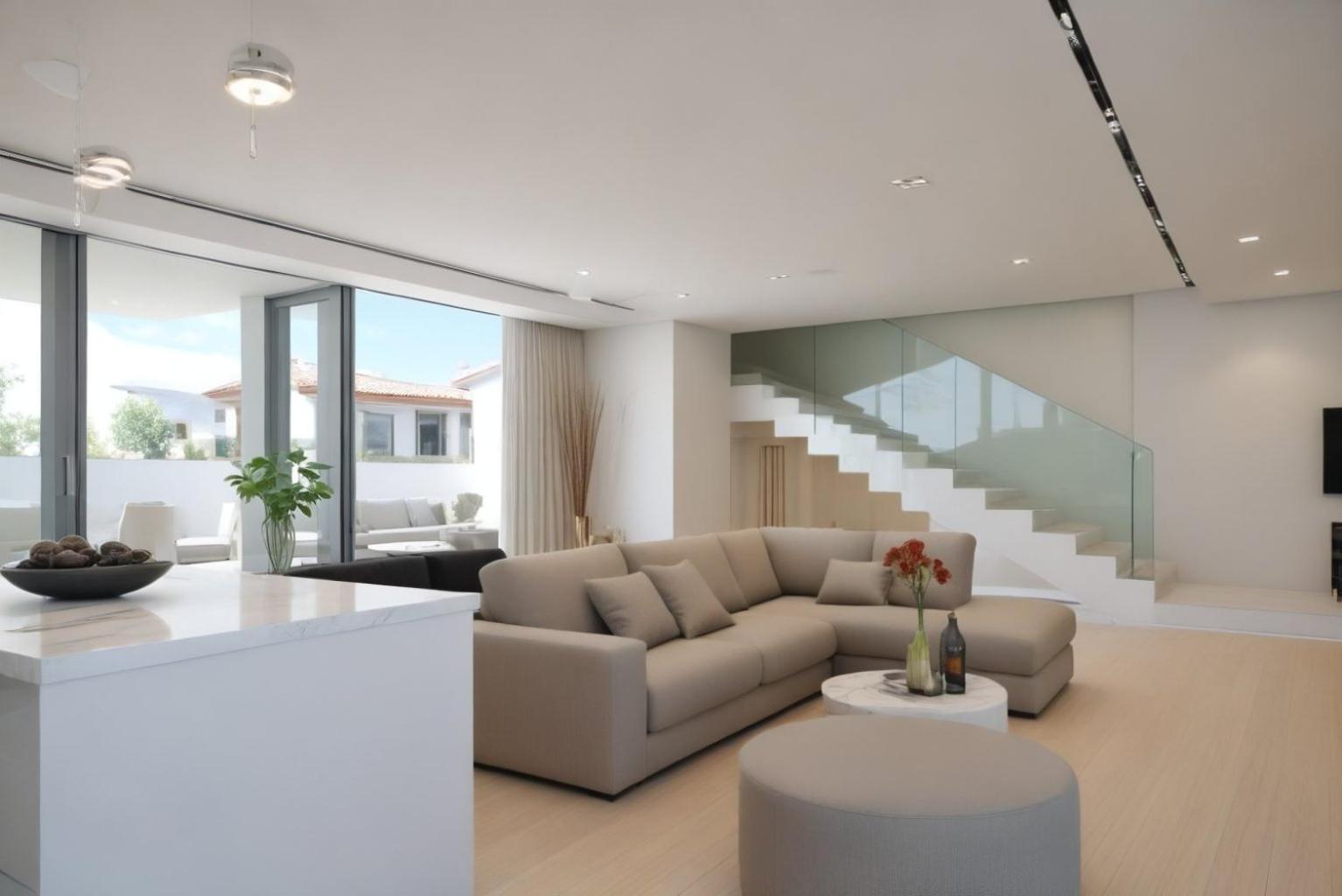 Seaview Luxury Villa Jacuzzi & Pool! 2 Min Beach بروتاراس المظهر الخارجي الصورة
